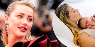 bebe, foto, instagram, amber heard, actriz, gestacion subrogada,