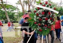 Depositan ofrenda floral al General José Santos Zelaya en el aniversario 128 managua, nicaragua, aniversario, liberal