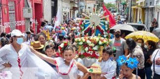Tradicional Tope de los Niños en Boaco, en honor a Santiago Apóstol
