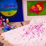 De apasionada del arte a diseñadora de moda desde Rouse Artist Foto: Obras en Rouse Artist / NE