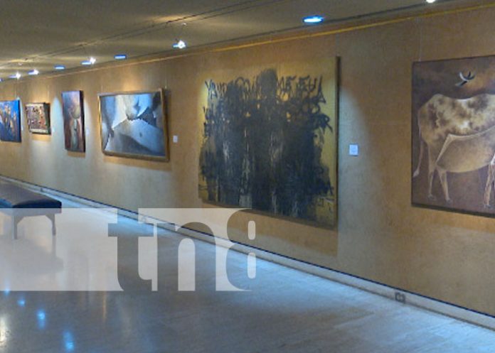 Foto: Exposición de artes plásticas en el teatro Rubén Darío / TN8