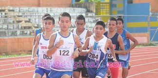 Jóvenes participando en Atletismo en Nicaragua