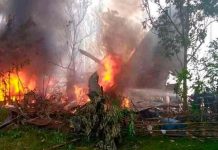 filipinas, accidente, avion, muerte,
