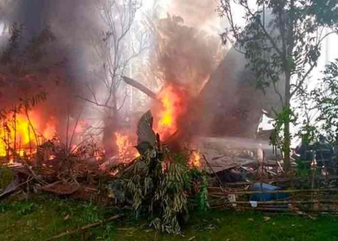 filipinas, accidente, avion, muerte,