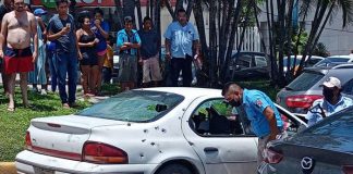Foto: Se registró un fuerte tiroteo en la Costera Miguel Alemán en Acapulco / Infobae