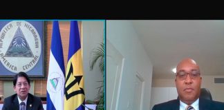 Embajador de Barbados presentó copias de estilo de sus cartas credenciales