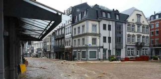Alertas rojas por lluvias e inundaciones en Países Bajos y Bélgica