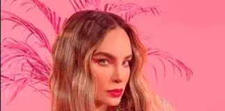 Foto: Belinda "enciende las redes" con foto en blanco y negro/Cortesía