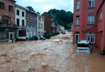 Fuertes lluvias causan inundaciones y graves daños en Bélgica