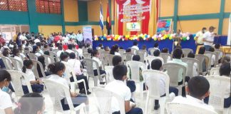 Entrega de bicicletas para estudiantes de Chinandega