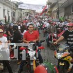 Foto: Caravana en Boaco por la Revolución Sandinista / TN8