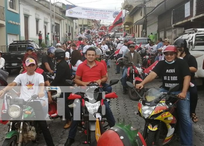 boaco-2 Foto: Caravana en Boaco por la Revolución Sandinista / TN8