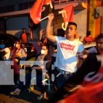 Vigilia en Boaco celebrando 42 aniversario de la Revolución Popular Sandinista