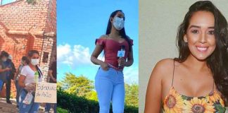 Viral: Periodista boliviana se luce vendiendo "la empanada"