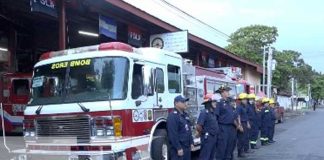 Nuevo camión para bomberos en San Marcos, Carazo