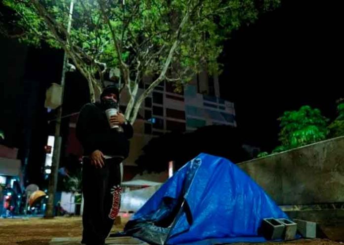 Indigentes mueren tras ola de frío en Brasil