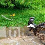 Un muerto y un lesionado dejó accidente de tránsito en Villa Sandino, Chontales nicaragua, villa sandino, chontales, deceso, accidente de transito motociclista,