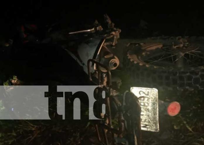 Accidente de tránsito en Jalapa con un caballo