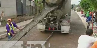 Foto: Calles para el Pueblo cerca de 14 cuadras construidas en Matiguás / TN8