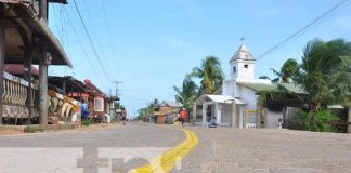 nicaragua, calle, adoquinado, bilwi, alcaldia,