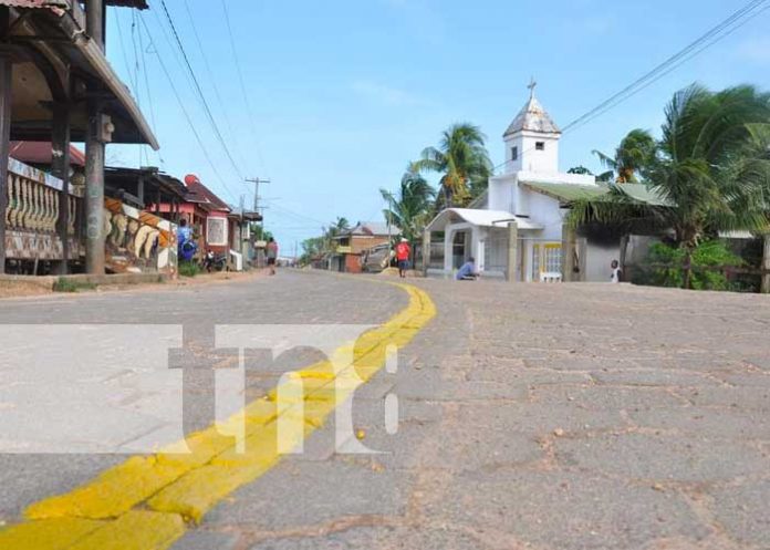 nicaragua, calle, adoquinado, bilwi, alcaldia,
