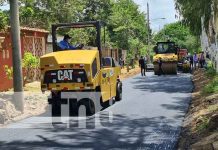 Calles para el Pueblo: proyecto que camina a buen ritmo en Managua Nuevas calles que brindan mejor calidad de vida en Managua