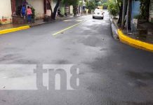 Calles mejoradas para familias de Batahola Sur, en Managua Nuevas calles en Batahola Sur, Managua