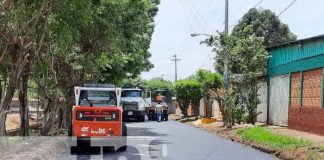 Nuevas calles en el barrio Los López, Managua