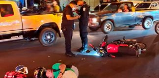 Accidente de tránsito deja hombre tirado en Rotonda Hugo Chávez