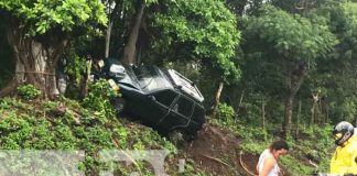 diriamba, accidente, la boquita,