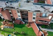 El derrumbe de otro edificio en Miami deja en evidencia que el techo era de madera El derrumbe de otro edificio en Miami