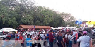 Celebración de la Revolución en Managua