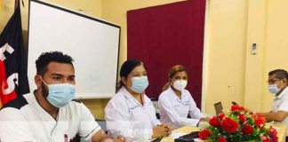 nicaragua, chinandega, salud, auxiliares, curso,