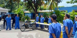 Delincuentes capturados eficazmente por la policía en Chinandega
