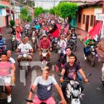 nicaragua, chinandega, caravanas, julio victorioso,