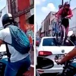 mexico, ciclovia, auto,