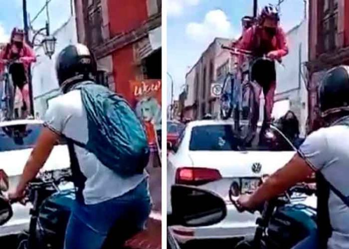 mexico, ciclovia, auto,