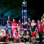 Jóvenes de Ciudad Sandino cuentan con cancha nueva Más obras para un mejor progreso