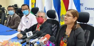 Conferencia de prensa del Consejo Nacional de Universidades