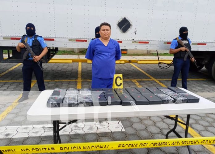 Foto: Capturan a hondureño con 25 kilos de cocaína en Peñas Blancas / TN8
