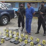 Incautación de cocaína en Rivas