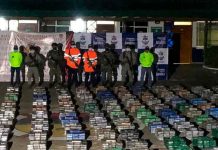 Incautan más de cinco toneladas de cocaína en Colombia Foto: Incautan más de cinco toneladas de cocaína en Colombia/Cortesía