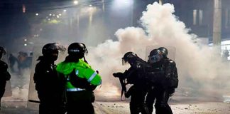 Foto: Denuncian represión a manifestantes en ciudades de Colombia/referencia