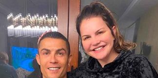 Cristiano Ronaldo y su hermana Katia Aveiro