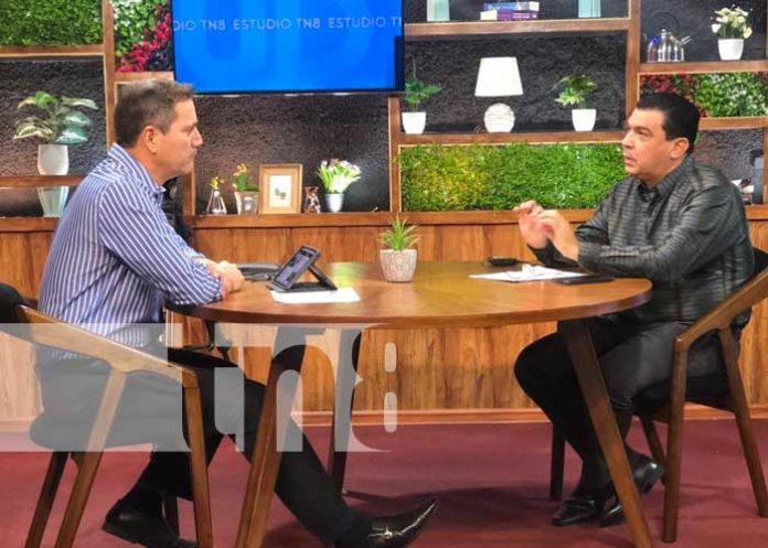 Embajador de Cuba en Nicaragua, Juan Carlos Hernández, en Estudio TN8