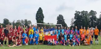 Foto: Celebran Copa Sandino de fútbol en Bristol / Cortesía