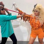 Casi se agarran de los pelos en el set de La Diva Mañanera TN8