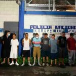 el salvador, detencion, pandilleros, sonsonate, autoridades, policia,