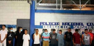 el salvador, detencion, pandilleros, sonsonate, autoridades, policia,
