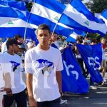 Recorrido de estudiantes de Managua por el Día Nacional del Estudiante